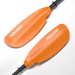 Kayak Paddle 231cm/91.3in, Aluminum Shaft with Reinforced Fiberglass Blade, Adjustable Rowing Paddle for Light Kayaks