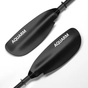Kayak Paddle 231cm/91.3in, Aluminum Shaft with Reinforced Fiberglass Blade, Adjustable Rowing Paddle for Light Kayaks