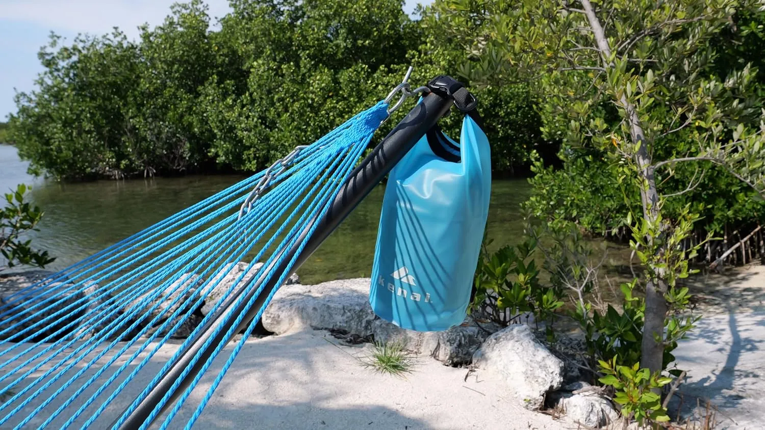 KENAI Dry Bag | Roll up Top | Waterproof | Lightweight | for Camping Kayaking Boating Hiking Fishing