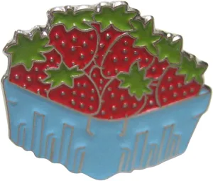 Kiola Designs Basket Of Strawberries Adjustable Size Fashion Ring