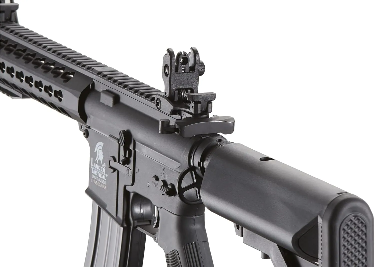 Lancer Tactical Gen 2 Airsoft M4 Carbine 10" KeyMod Piactinny AEG Rifle-1000 Rounds 0.20g BBS, 9.6v Nimh Battery & Charger Included