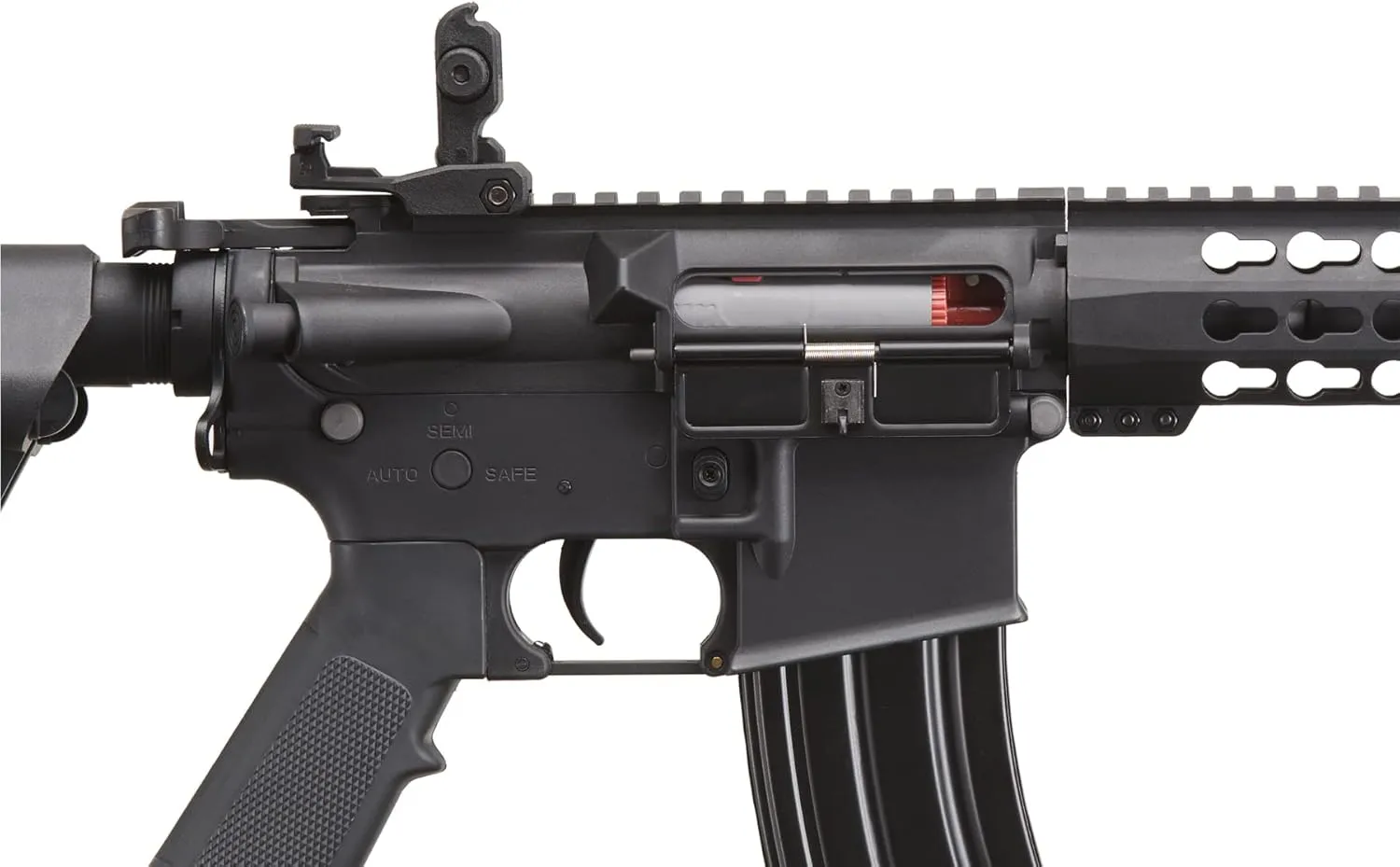 Lancer Tactical Gen 2 Airsoft M4 Carbine 10" KeyMod Piactinny AEG Rifle-1000 Rounds 0.20g BBS, 9.6v Nimh Battery & Charger Included