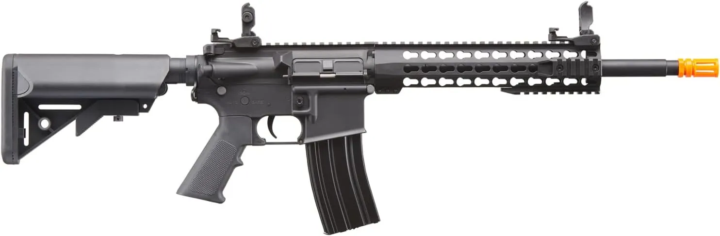 Lancer Tactical Gen 2 Airsoft M4 Carbine 10" KeyMod Piactinny AEG Rifle-1000 Rounds 0.20g BBS, 9.6v Nimh Battery & Charger Included