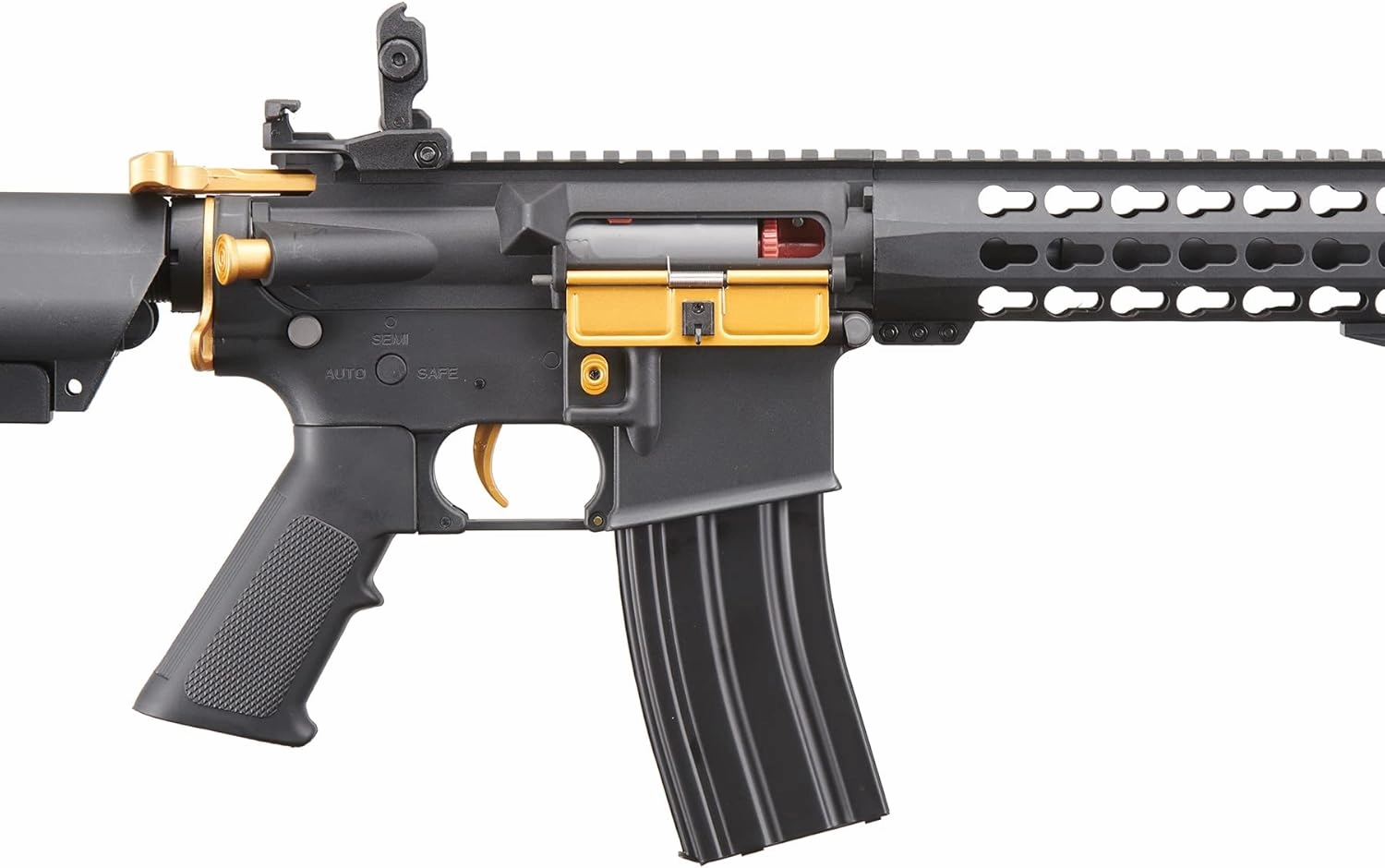 Lancer Tactical Gen 2 Airsoft M4 Carbine 10" KeyMod Piactinny AEG Rifle-1000 Rounds 0.20g BBS, 9.6v Nimh Battery & Charger Included