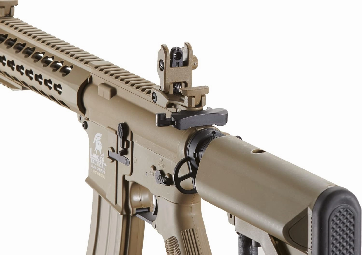 Lancer Tactical Gen 2 Airsoft M4 Carbine 10" KeyMod Piactinny AEG Rifle-1000 Rounds 0.20g BBS, 9.6v Nimh Battery & Charger Included