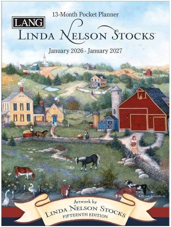 Lang, Linda Nelson Stocks Monthly 2026 Pocket Planner