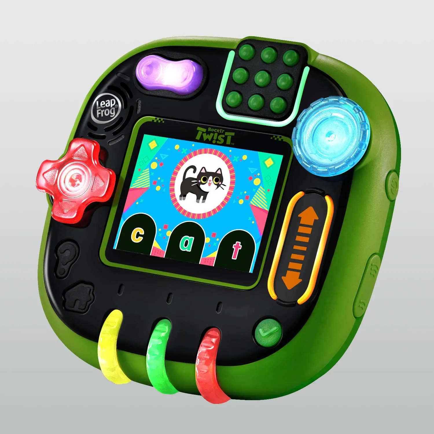 LeapFrog Rockit Twist Handheld Learning Game System, Green