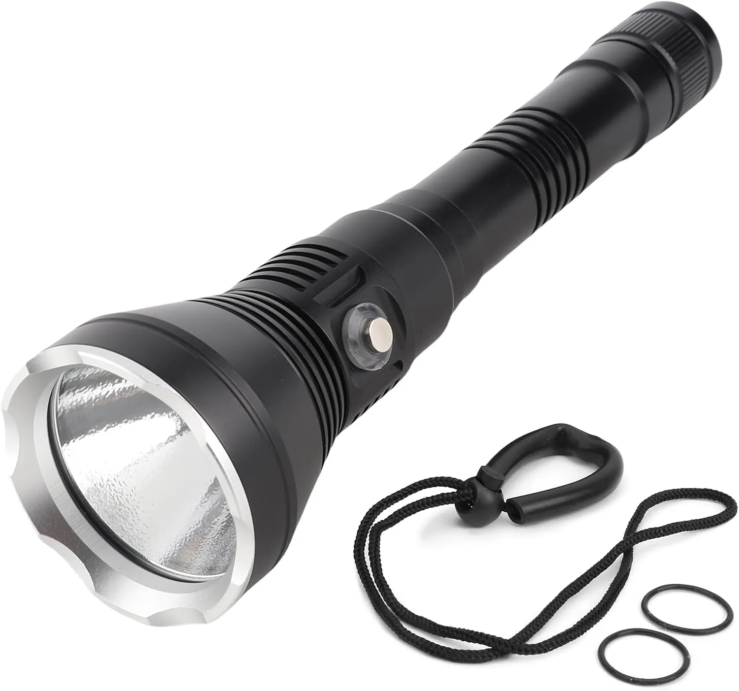 LED Diving Flashlight Portable Underwater Lighting IPX8 Proof Electric Torch for Diving Camping