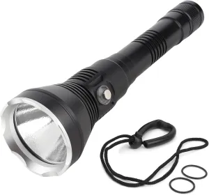 LED Diving Flashlight Portable Underwater Lighting IPX8 Proof Electric Torch for Diving Camping