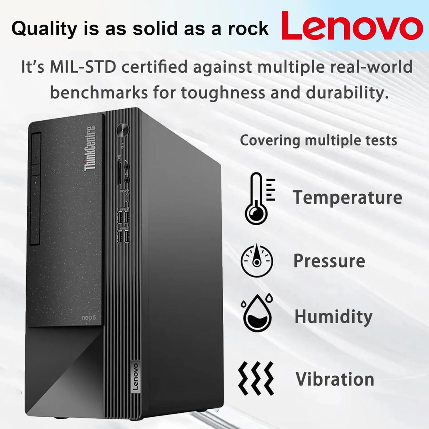 Lenovo ThinkCentre Business Desktop| Intel Quad-Core Processor | 64GB RAM | 1TB SSD & 1TB HDD | Support Upto 3 Monitors | HDMI & USB-C | Ethernet | Wi-Fi | Bluetooth | Keyboard & Mouse| Windows 11 Pro
