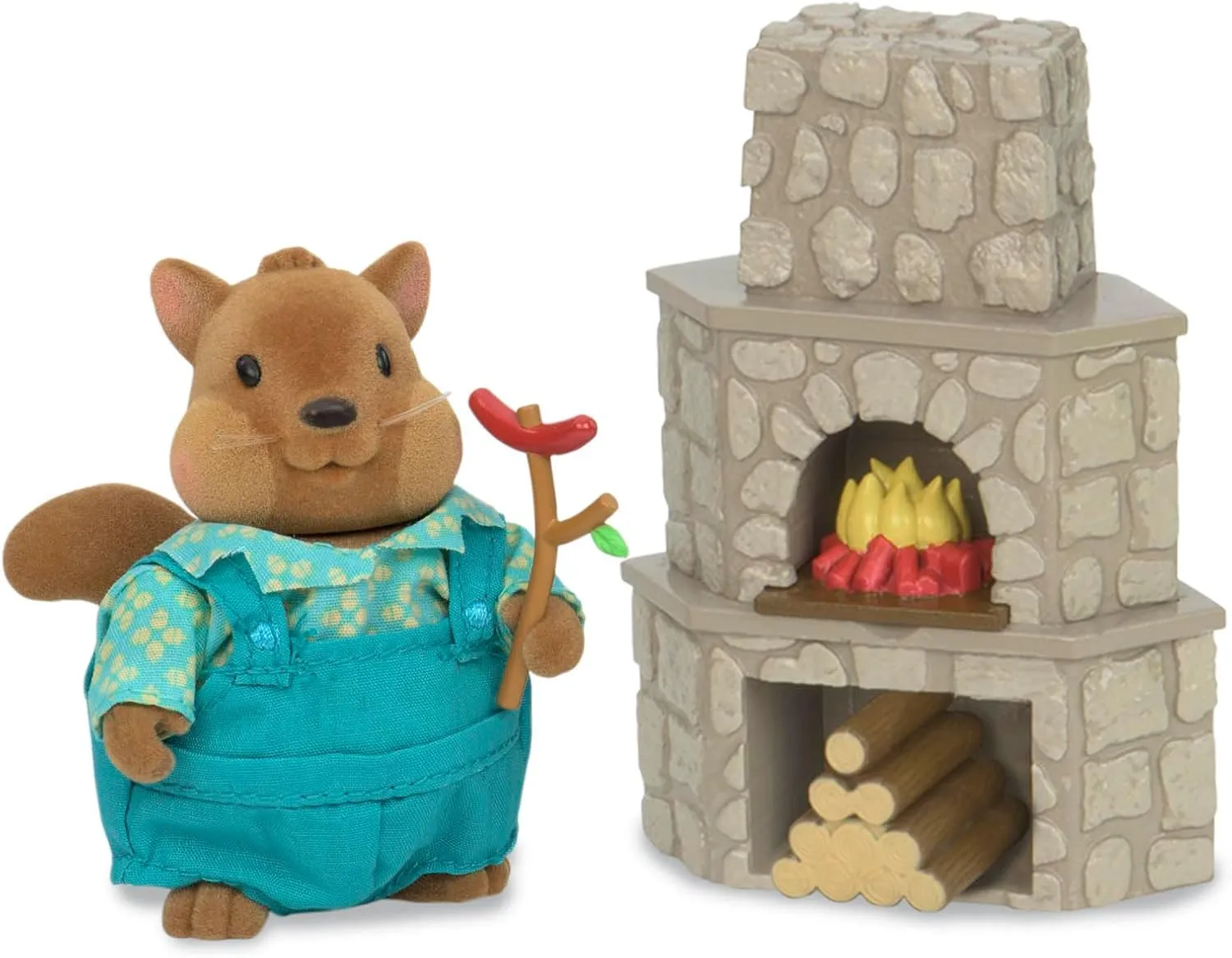 Li’l Woodzeez – Toy Patio – Doll Furniture – Playhouse Accessories – Playset for Kids – 3 Years   – Outdoor Patio Set