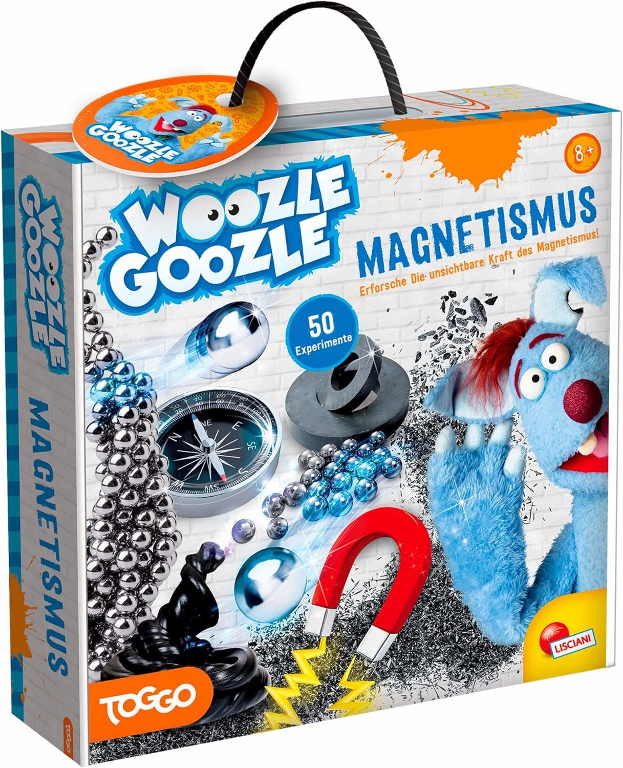 Lisciani GOOZLE Magnetism DE89345WG Experiment Set for Beginners and Children from 8 Years