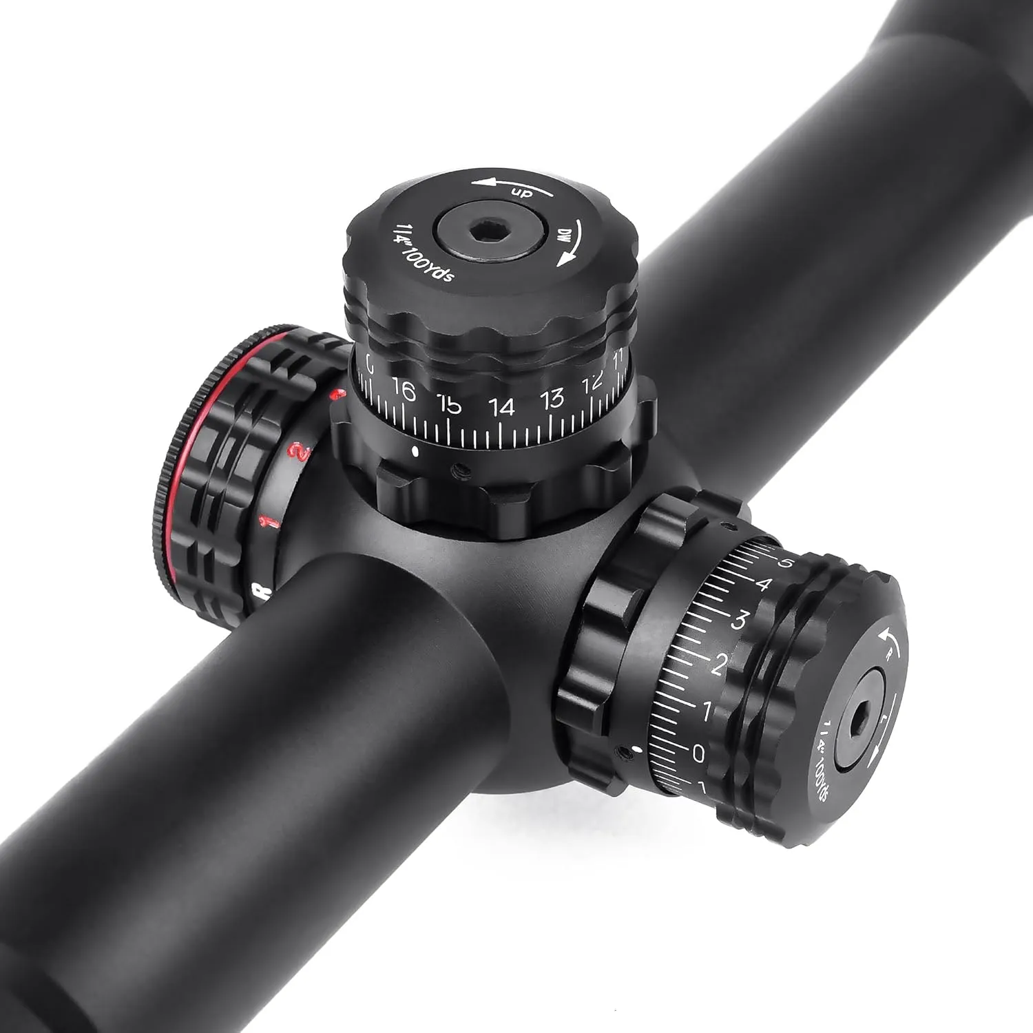 LT 4-16X50 / 6-24X50 Hunting Rifle Scope R/G/B Illuminated Riflescope, Adjustable Objective