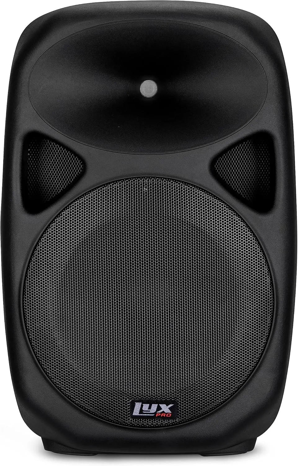 LyxPro 15 Inch PA Active Speaker System Compact and Portable with Equalizer, Bluetooth, MP3, USB, SD Card Slot, XLR, 1/4”, 3.5mm Input, Carry Handles, SPA-15