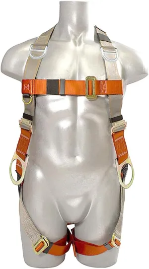 Madaco Roof Construction Fall Protection Heavy Duty Full Body Industrial Safety Harness Size M-XXL ANSI OSHA H-TB205B-RT