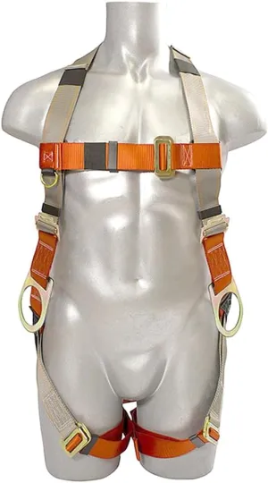 Madaco Roof Construction Fall Protection Heavy Duty Full Body Industrial Safety Harness Size M-XXL ANSI OSHA H-TB205B