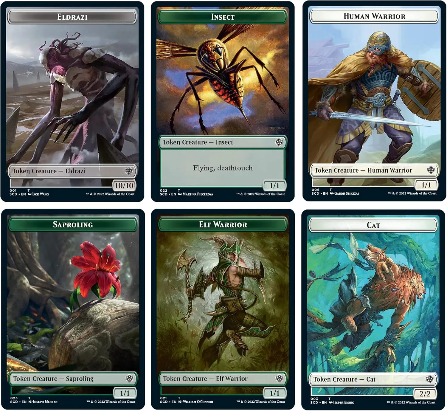 Magic: The Gathering Starter Commander Deck - Token Triumph (Green-White) | Ready-to-Play Deck for Beginners and Fans | Ages 13  | Collectible Card Games