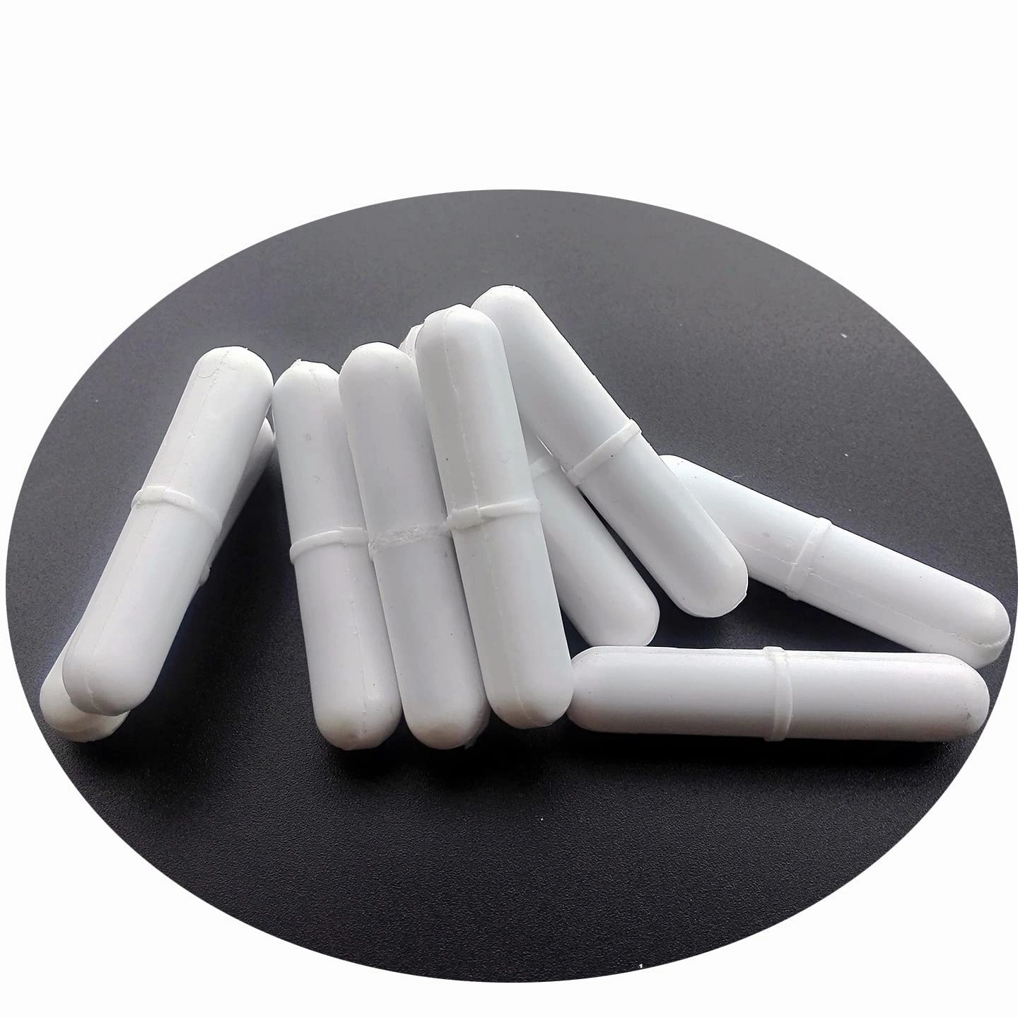 Magnetic Stirrer Stir Bar PTFE Magnetic Mixer Stir Bars (10X40mm, with Ring Shape, 10PCS)