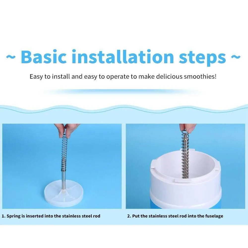 Manual Ice Crusher - Portable Easy Ice Maker