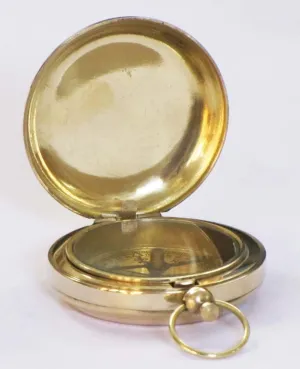 Maritime Brass Directional Compass, Nautical Decorative Collectible
