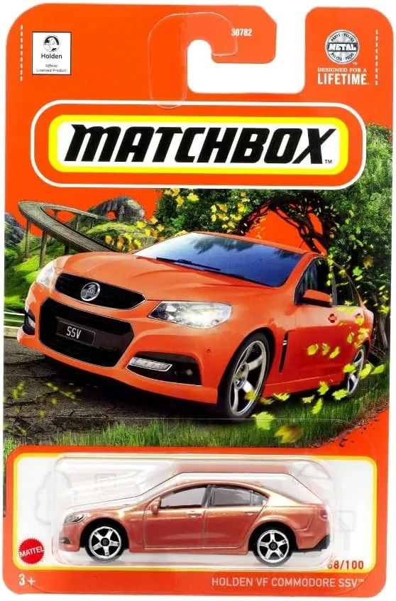 Matchbox Holden VF Commodore SSV (Orange) 68/100 Diecast Car