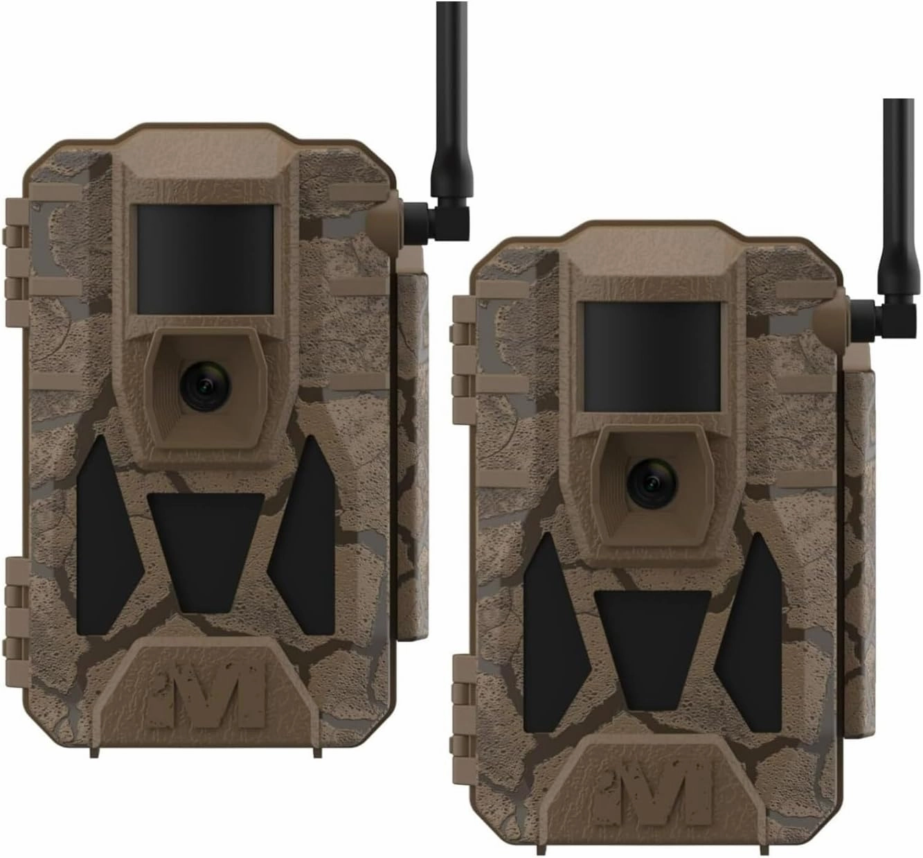 Matrix 2.0 Power Pack 36MP Cellular Trail Camera Bundle with 32 GB Memory Card and Card Reader (6 Pack)