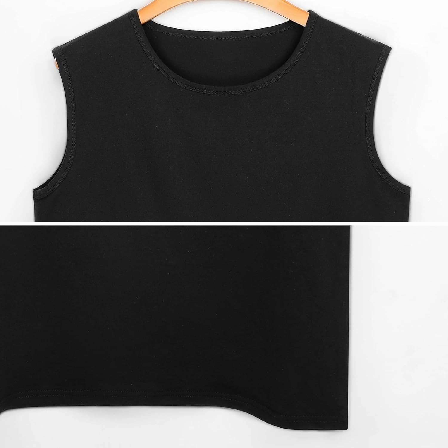 Men's Sports Personality Sleeveless Sweatshirt Gym Exercise Vest is Suitable for Workout Tank Tops for Men