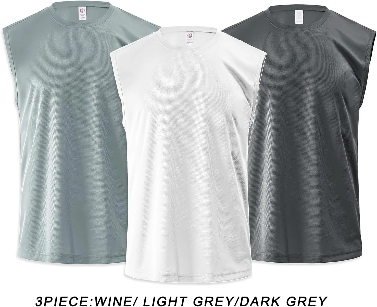 Men's Tank Top Quick Drying Gym Outdoor Running Basketball Swimming Beach Leisure Sleeveless Muscle Shirt