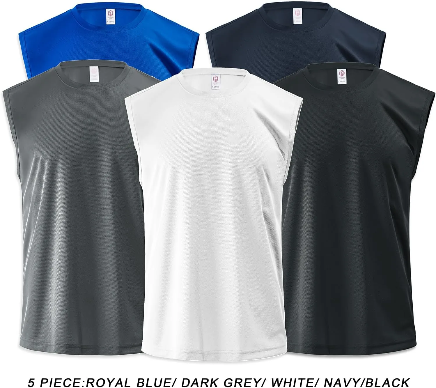 Men's Tank Top Quick Drying Gym Outdoor Running Basketball Swimming Beach Leisure Sleeveless Muscle Shirt