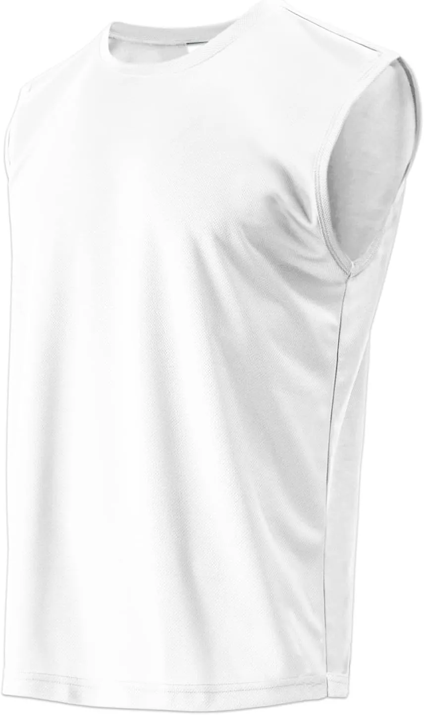 Men's Tank Top Quick Drying Gym Outdoor Running Basketball Swimming Beach Leisure Sleeveless Muscle Shirt
