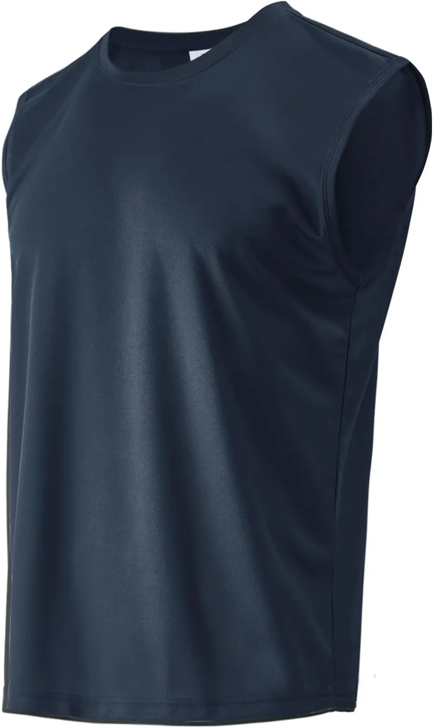 Men's Tank Top Quick Drying Gym Outdoor Running Basketball Swimming Beach Leisure Sleeveless Muscle Shirt