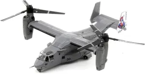 Metal Aircraft Model 1/144 for Variable Wing Bell V-22 MV-22B Osprey Transport Helicopter Amphibious Metal Aviation Enthusiasts