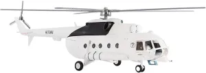 Metal Aircraft Model Diecast Metal Alloy for Mi17 Hippo Helicopter Model 1/72 Scale Airplane Fighter Model Aviation Enthusiasts