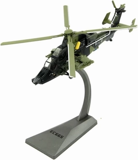 Metal Aircraft Model 1/72 Scale for EC-665 Tiger Helicopter Replica Model Army Fighter Aircraft Airplane for Collection Aviation Enthusiasts(Style 2)