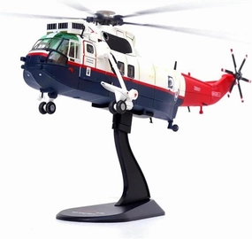 Metal Aircraft Model 1/72 Scale for Westland Commando Helicopter HC/4 ZB507 'B' Aircraft Model Diecast & Toy Plane Alloy Aviation Enthusiasts