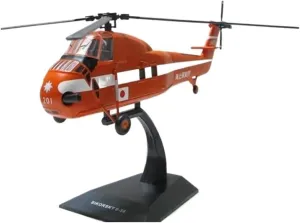 Mini Aircraft Model 1:72 for SIKORSKY S-58 Helicopter Simulation Alloy Aircraft Model Enthusiasts Collection Airplane Kit