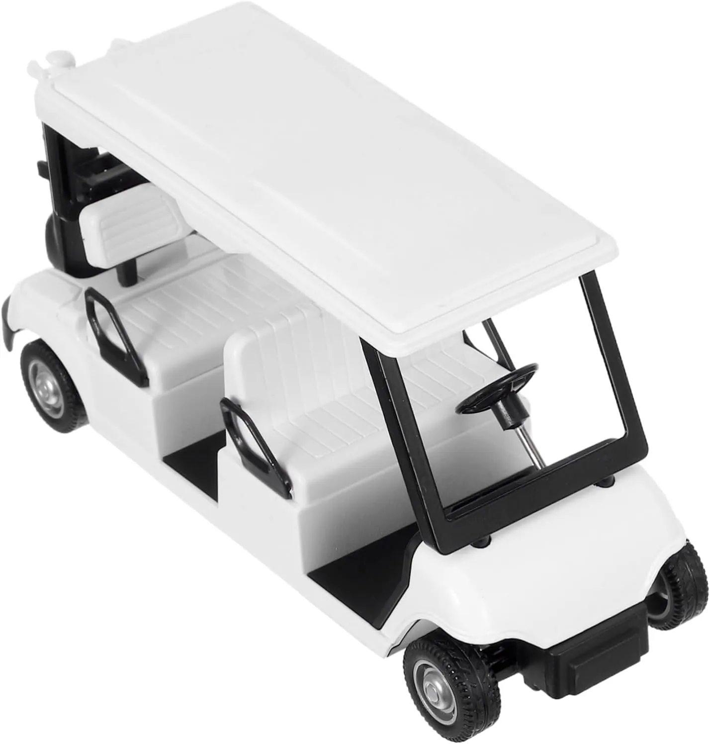 Mini Diecast Golf Cart Model Pullback Action for Adults Construction Realistic Design for Golf Party Decorations Collectible Display