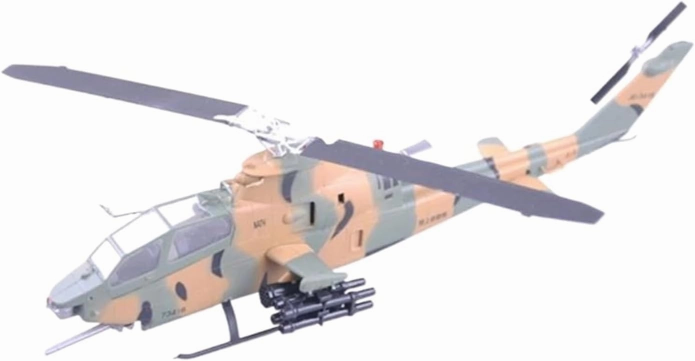 Mini Aircraft Model 1:72 for Apan JSDF AH-1S Attack Helicopter ABS Aircraft Model Multifunctional Decoration Airplane Kit