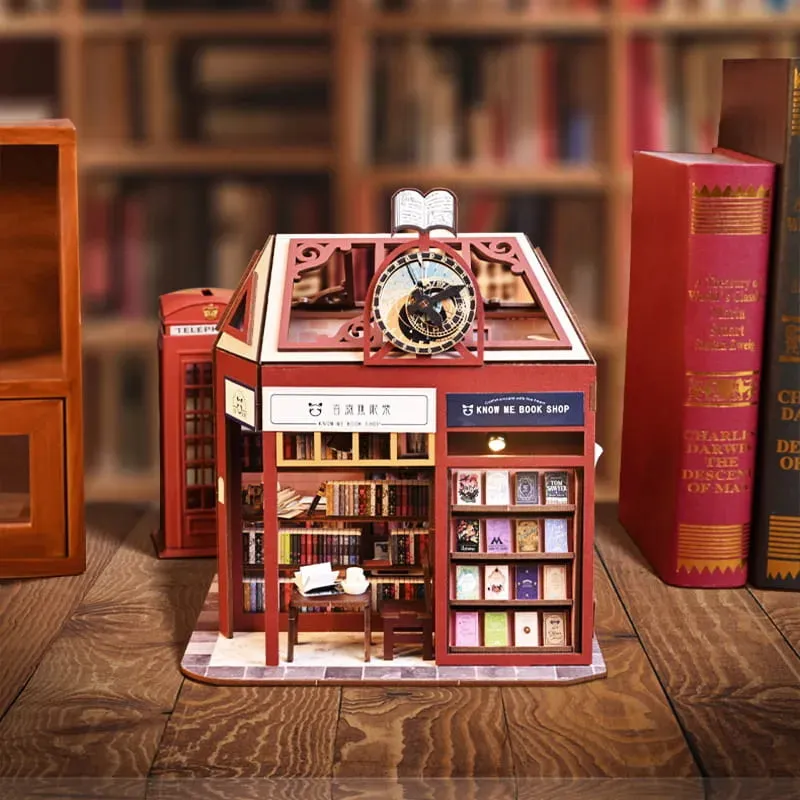 Miniature House Kit| Book Shop