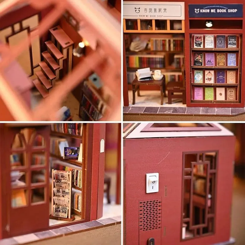 Miniature House Kit| Book Shop