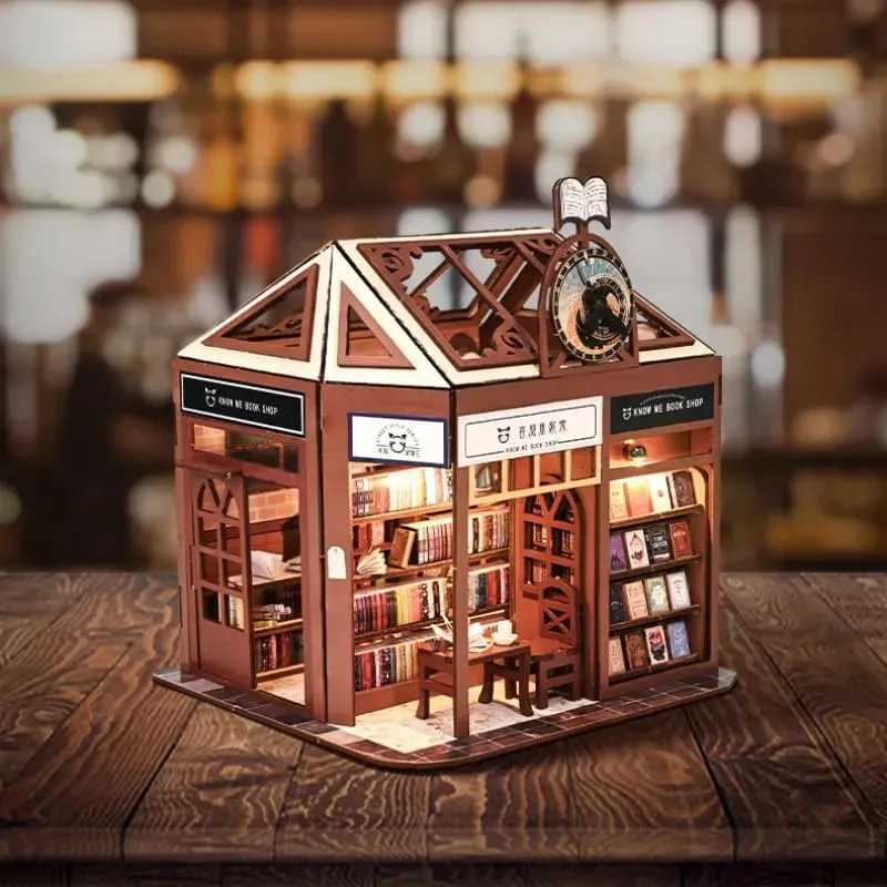Miniature House Kit| Book Shop