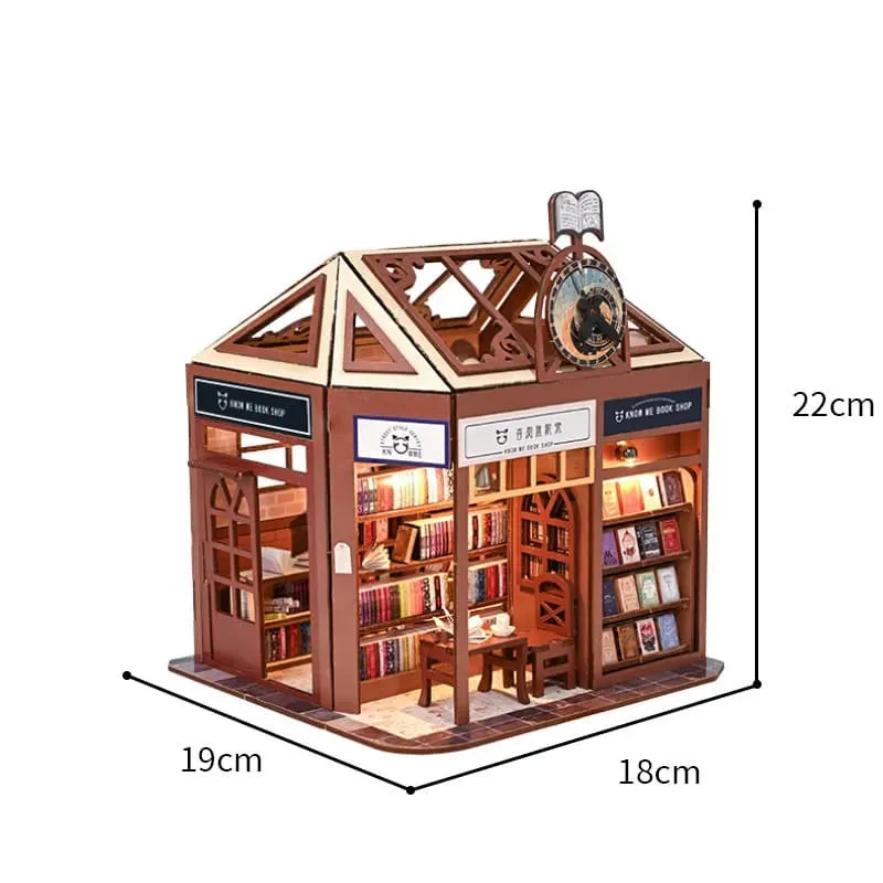Miniature House Kit| Book Shop
