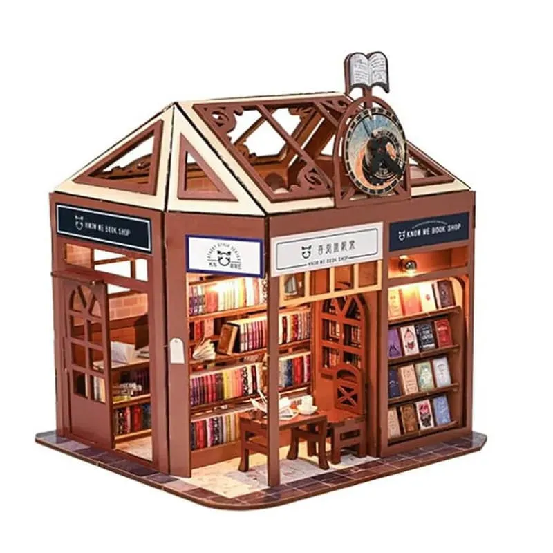 Miniature House Kit| Book Shop