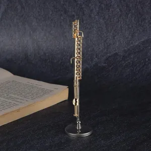 Miniature Simulated Musical Instrument Model Toy Copper for 1:6 Scale Dollhouses