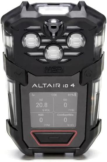 MSA 10245598 MSA ALTAIR io 4 Portable LTE Cellular Gas Detector [LEL, O2, Co, H2S], Portable Gas Monitor, Durable, Handheld, UL/CSA Approval, Includes Instrument and Charger Only