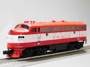 MTH PREMIER FRISCO F-7A DIESEL LOCOMOTIVE ENGINE #22 O GAUGE 20-21805-1, 20-21808-1