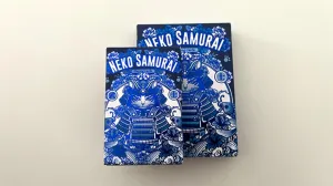 Murphy's Magic Supplies, Inc. Neko Samurai (Mini Blue) Playing Cards
