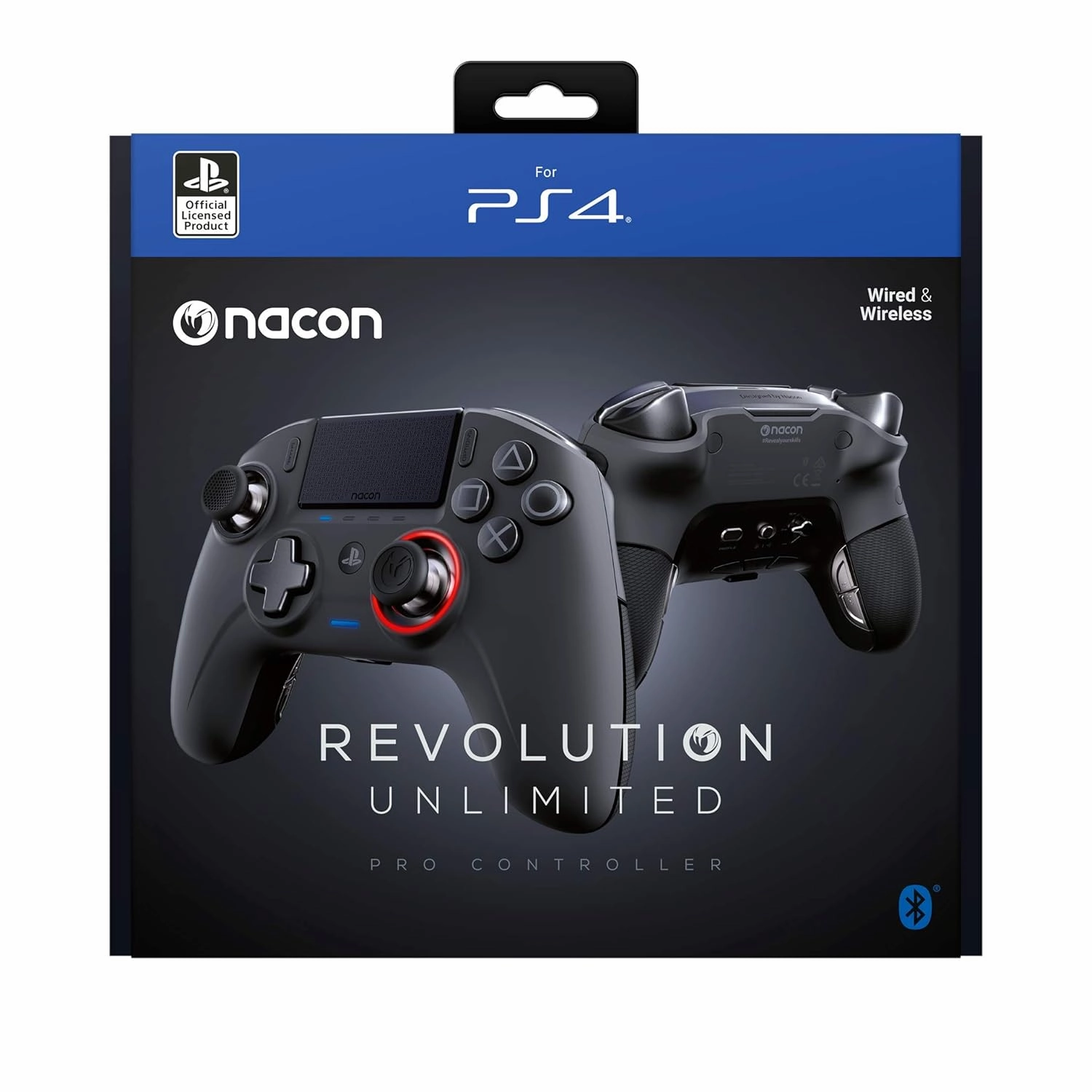 NACON Controller Esports Revolution Unlimited Pro V3 PS4 Playstation 4 / PC - Wireless/Wired - Nacon-311608