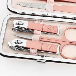 Nail Clippers Set 7-Piece Lady Nail Clippers Set Stainless Steel Accessories Nail Clippers Pliers Pedicure Beauty Nail Tools Beauty Tool Portable Set