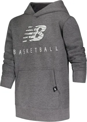 New Balance Boys' Sweatshirt Basketball Active Fleece Pullover Hoodie (Size 4-20)